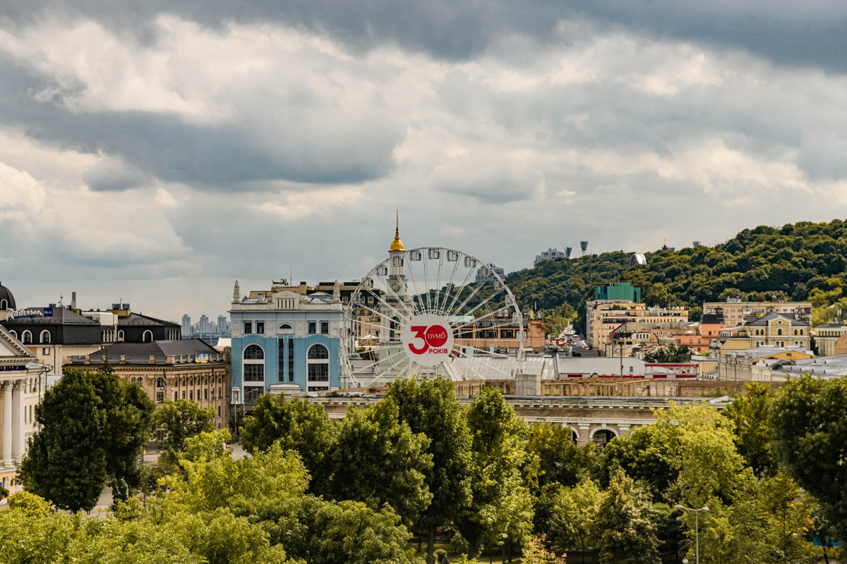 Будет аудио-перформанс без аудио-перформанса на оглядном колесе в Киеве до 30 инди